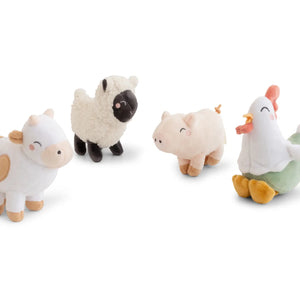 Funny Farm Rattle Plushie