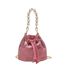 Load image into Gallery viewer, Sequin Drawstring Bag
