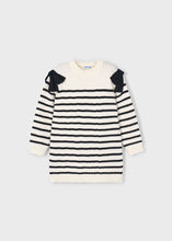 Load image into Gallery viewer, Black Striped Sweater Dress
