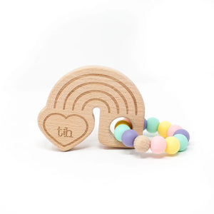 Rainbow Wooden Teether