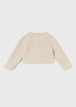 Load image into Gallery viewer, Baby Knit Cardigan with Faux Fur
