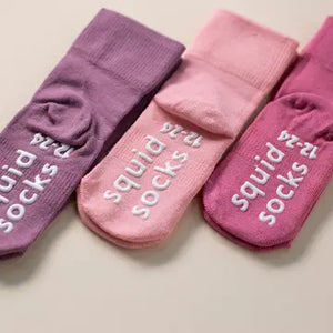 Non-Slip 3pk Baby Socks