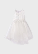 Load image into Gallery viewer, White Shimmer Tulle Dress
