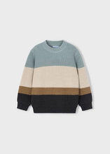 Load image into Gallery viewer, Color Block Knit Sweater
