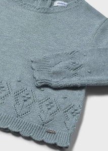 Dark Teal Babygirl Sweater