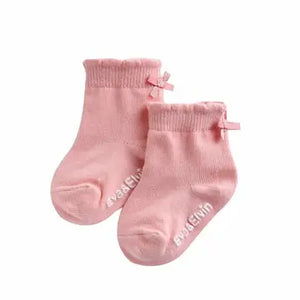 Pink Ribbon Ankle Socks