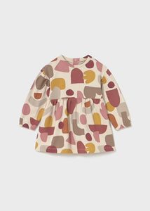 Baby Print Fleece Dress