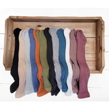 Load image into Gallery viewer, Ribbed Tights Stockings
