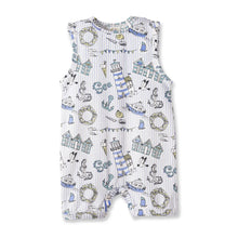 Load image into Gallery viewer, Seashore Bamboo Romper
