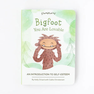 Bigfoot's Self Esteem Plush Snuggler Set - with 2 Books