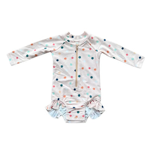 Summer Polkadots Rash Guard