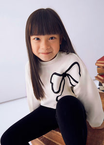 Girl Printed Sweatshirt and Leggings Set
