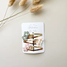 Load image into Gallery viewer, Double Flower Clips
