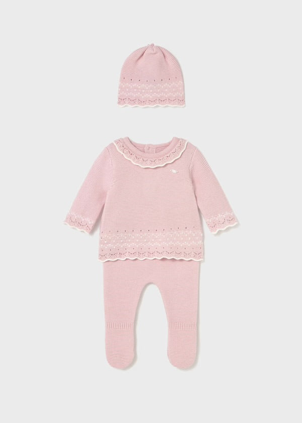Pink Knit TMH Set