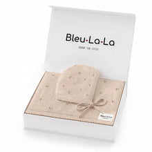 Load image into Gallery viewer, 100% Organic Cotton Blanket + Hat Set
