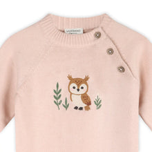 Load image into Gallery viewer, Pink Owl Jumpsuit
