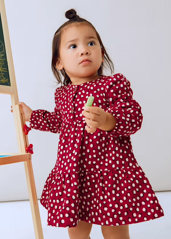 Red Pattern Dress