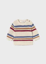 Load image into Gallery viewer, Chunky Knit Striped Sweater

