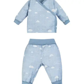 Muslin Snap Top + Pant Set