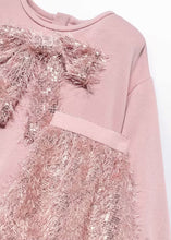 Load image into Gallery viewer, Girl Sequin Fringe Skirt Set
