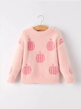 Load image into Gallery viewer, Pink Pumpkin Sweater
