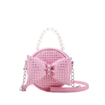 Round Purse With Bow