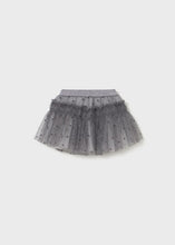 Load image into Gallery viewer, Silver Polka Dot Star Skirt
