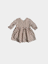 Load image into Gallery viewer, Girls Woven Checkered Dress
