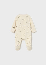 Load image into Gallery viewer, Velour Footed Romper
