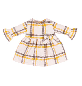 Baby Yellow Flannel Dress
