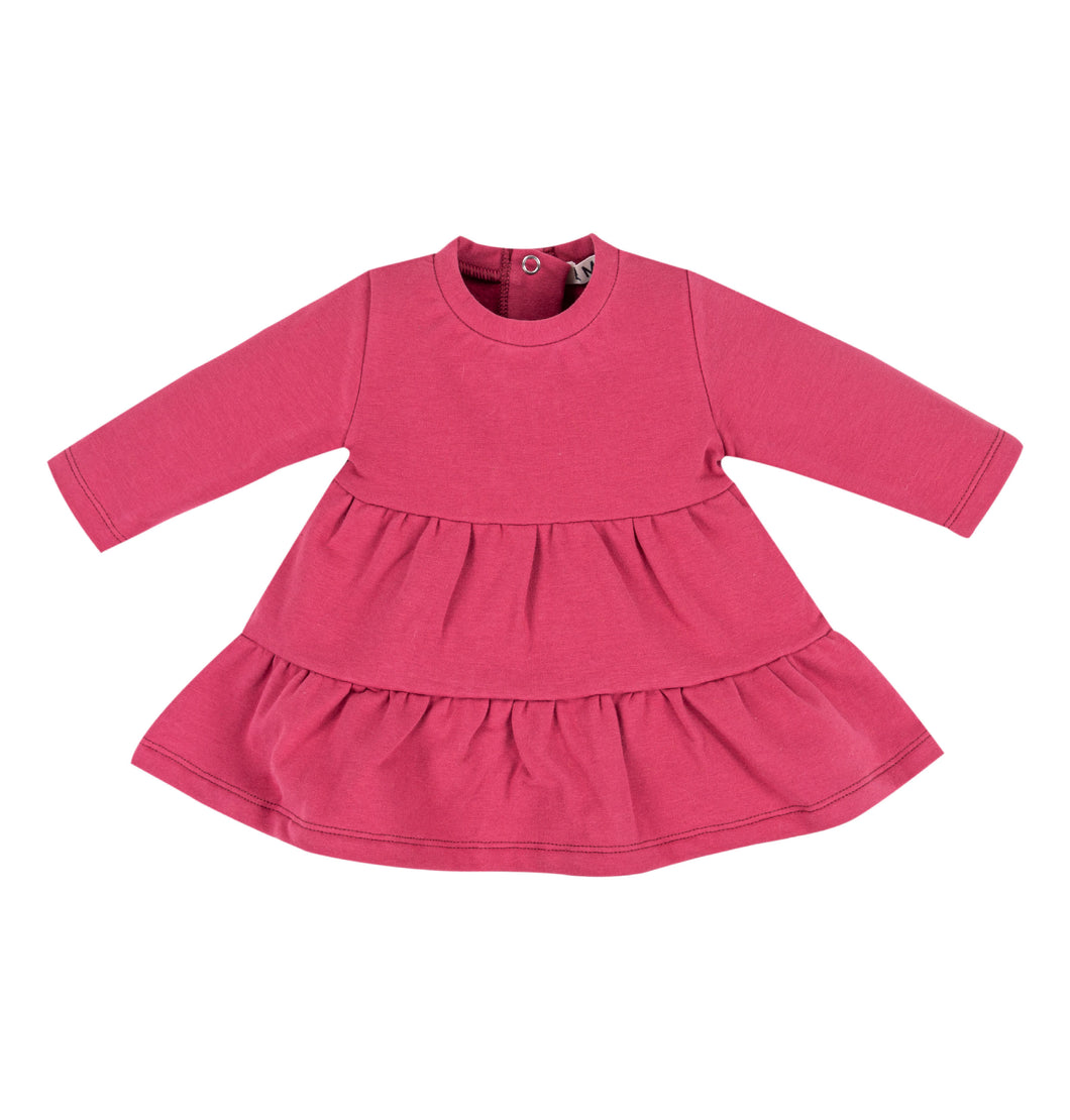 Hot Pink Fleece Dress