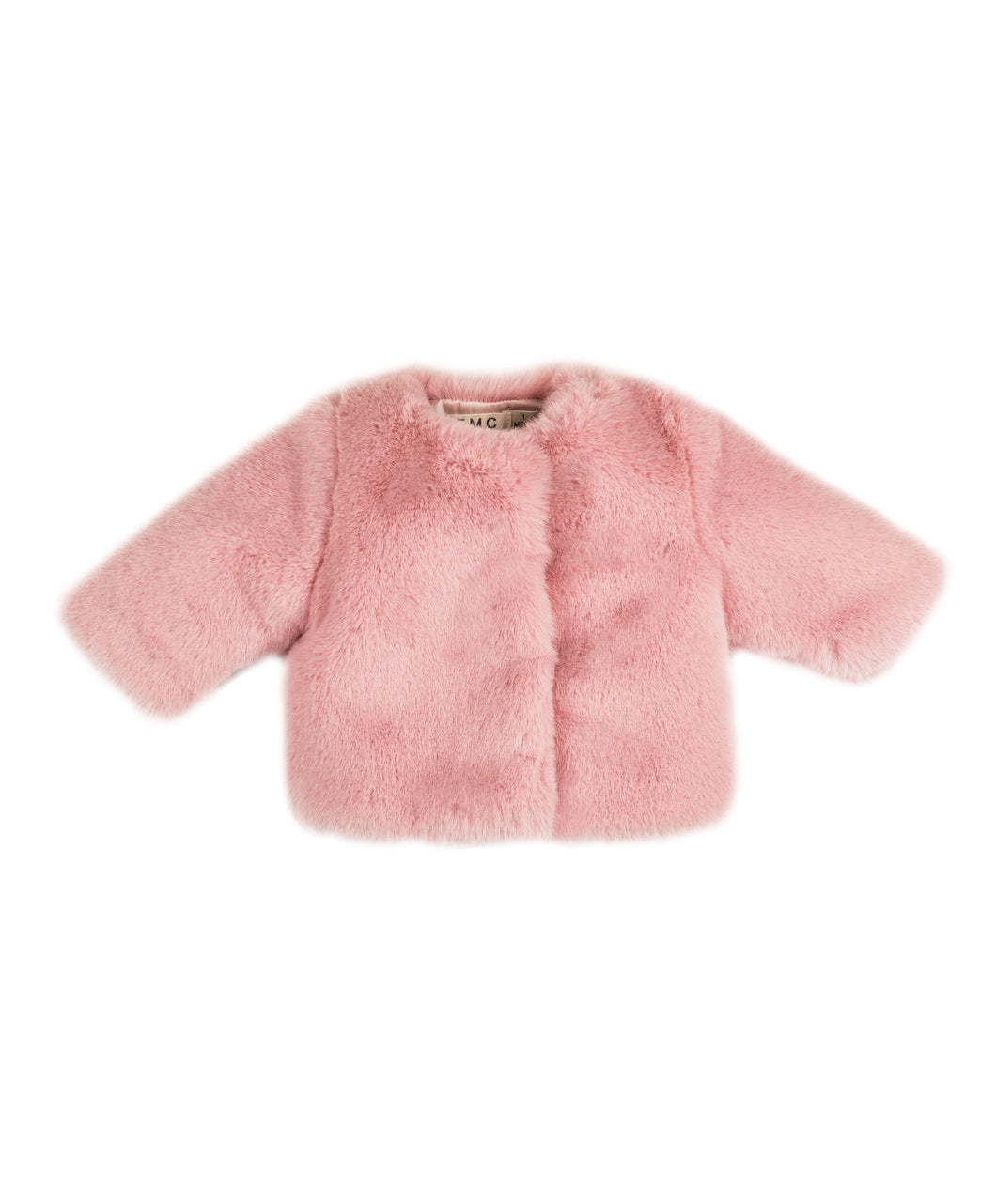 Pink Eco Fur Jacket