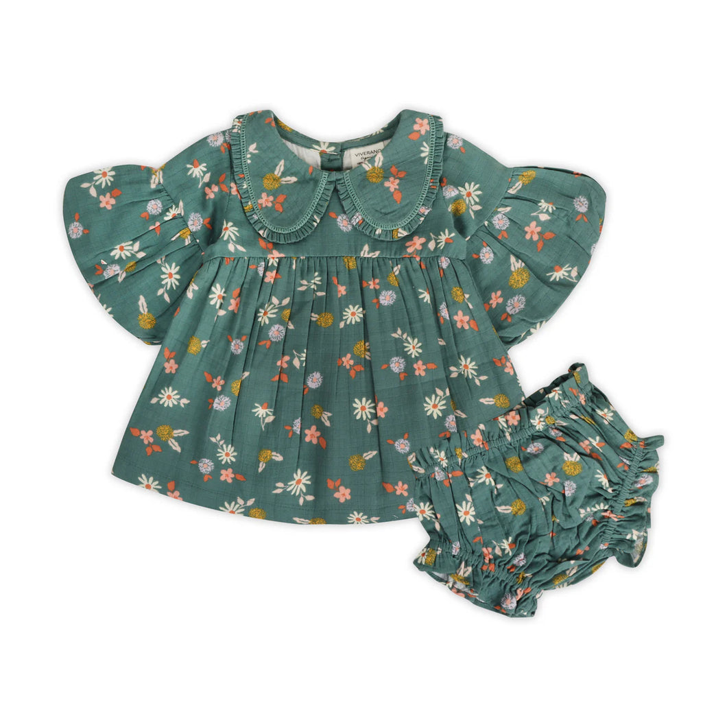 Tahit Floral Dress & Bloomer