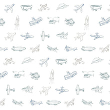 Load image into Gallery viewer, Airplanes Footie
