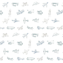 Load image into Gallery viewer, Airplanes Footie
