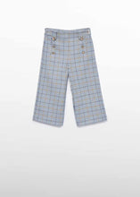 Load image into Gallery viewer, Girl Plaid Culotte Pants
