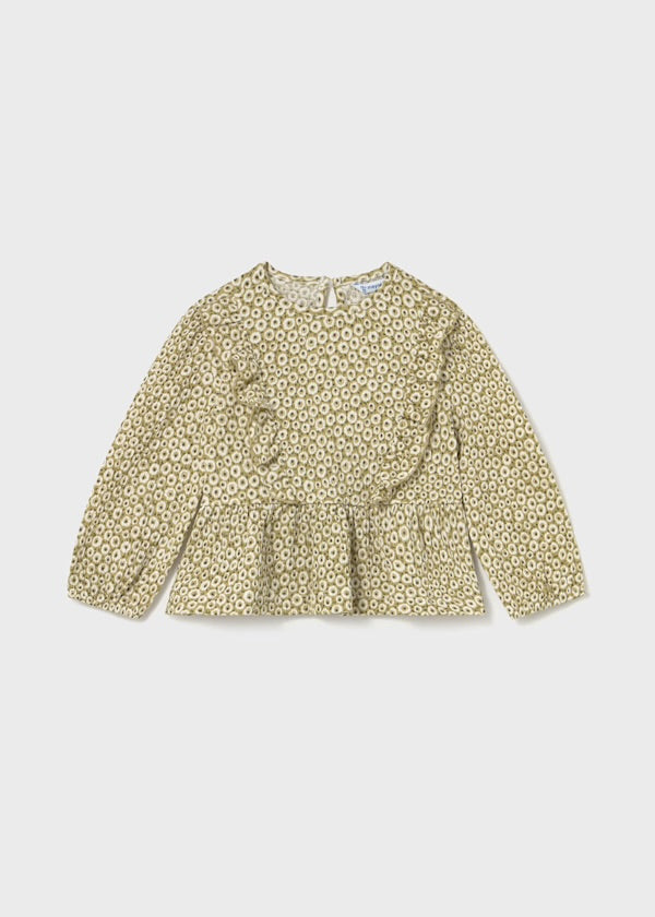 Baby Blouse with Flowers