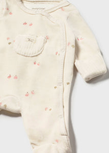 Newborn Velour One Piece