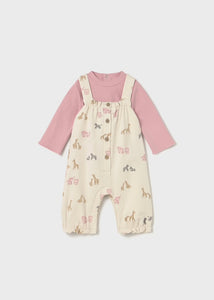 Pink Zoo Coverall Set