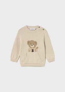 Bear Pocket Sweater