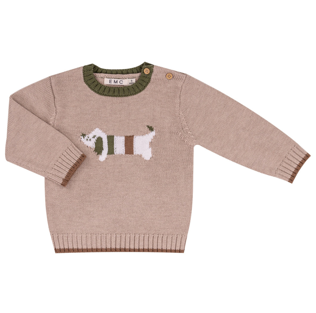Weiner Dog Wool Sweater
