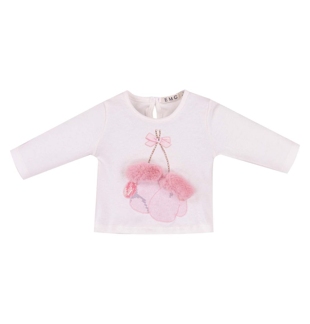 Pink Mittens Long Sleeve