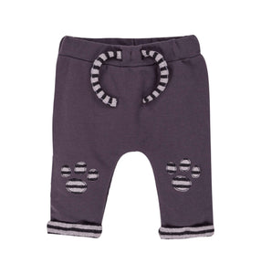 Dog Print Fleece Sweatpants