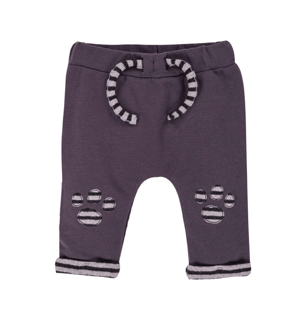 Dog Print Fleece Sweatpants