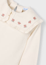 Load image into Gallery viewer, Girl Ruffled Collar Top
