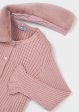 Load image into Gallery viewer, Detachable Faux Fur Cardigan
