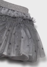Load image into Gallery viewer, Silver Polka Dot Star Skirt
