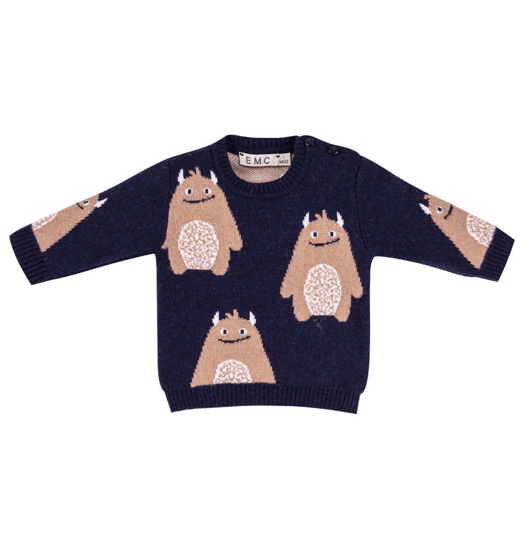 Little Monsters Knit Sweater