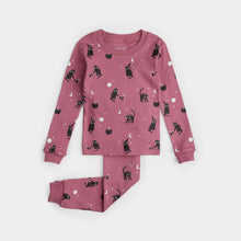Load image into Gallery viewer, Black Cat Glow In The Dark PJ&#39;s
