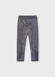 Girls Velvet Leggings
